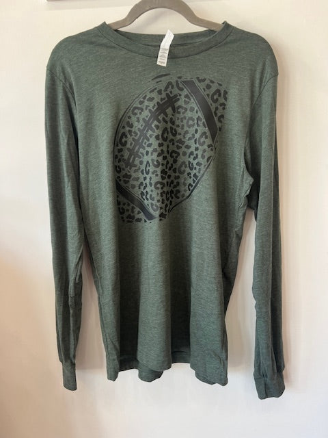 Long Sleeve Football Tee