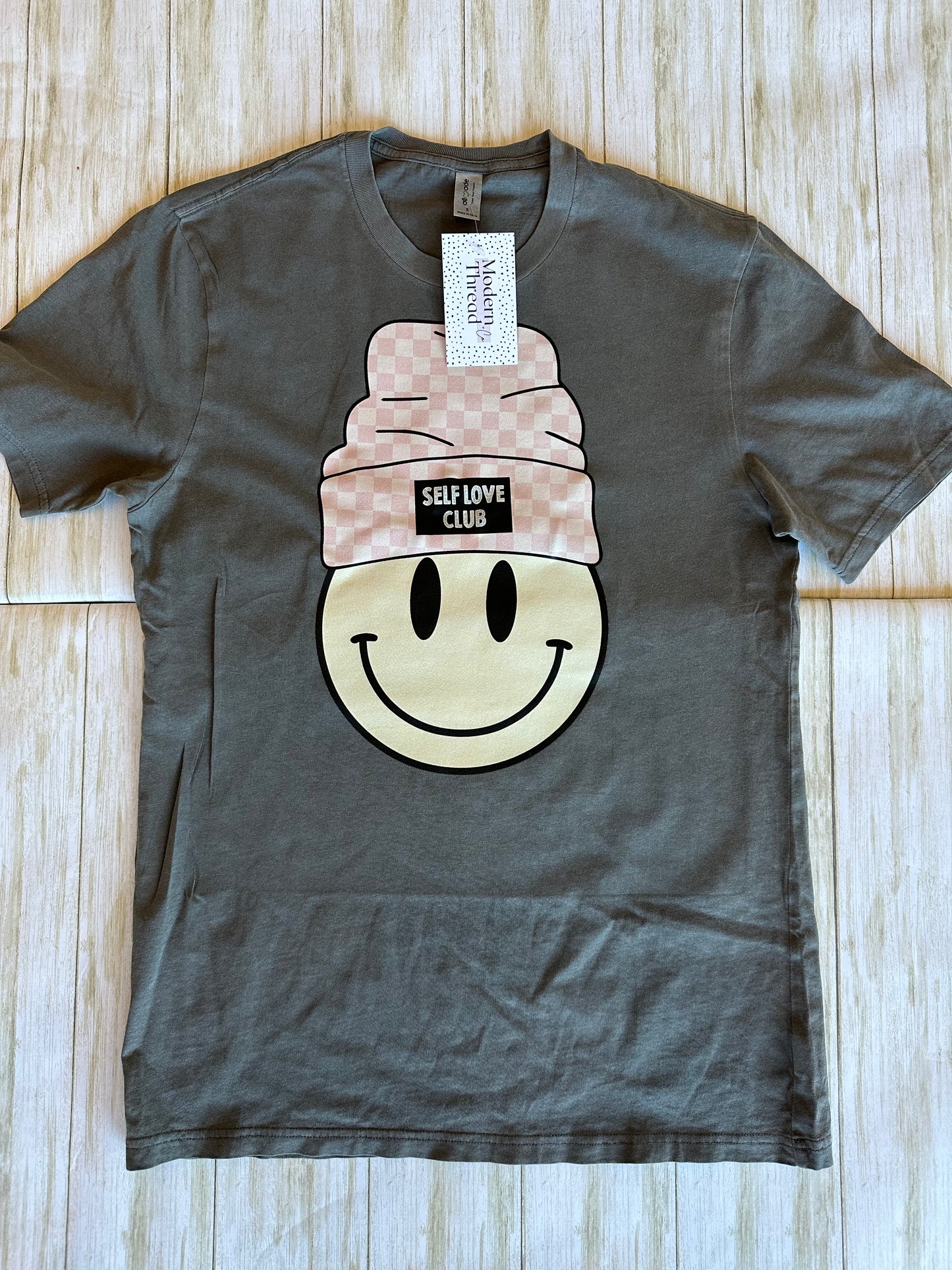 Self Love Club Beanie Tee