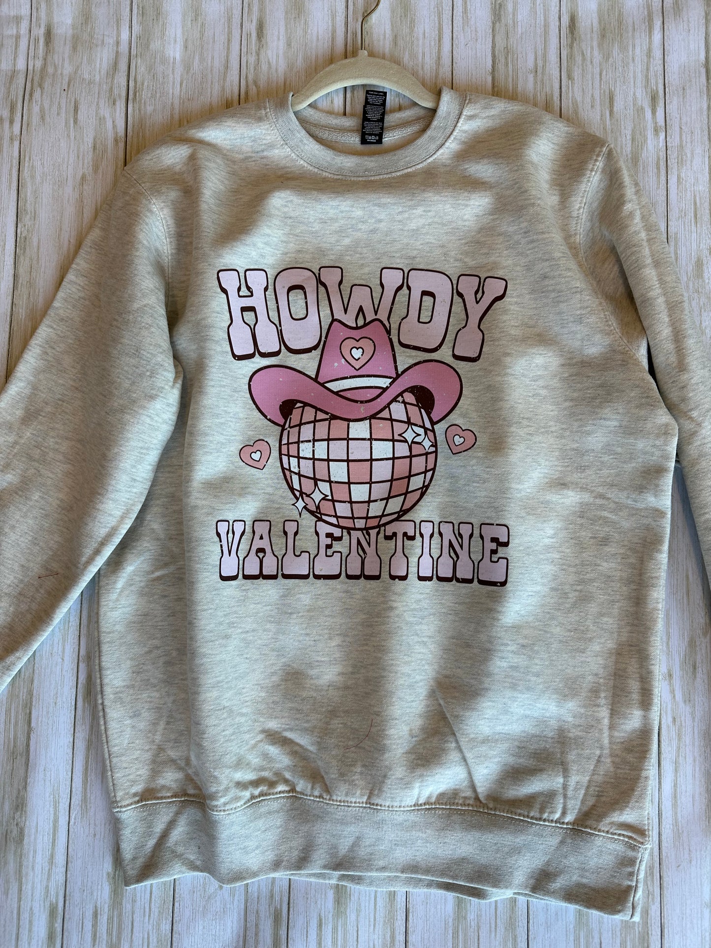 Howdy Valentine Sweatshirt