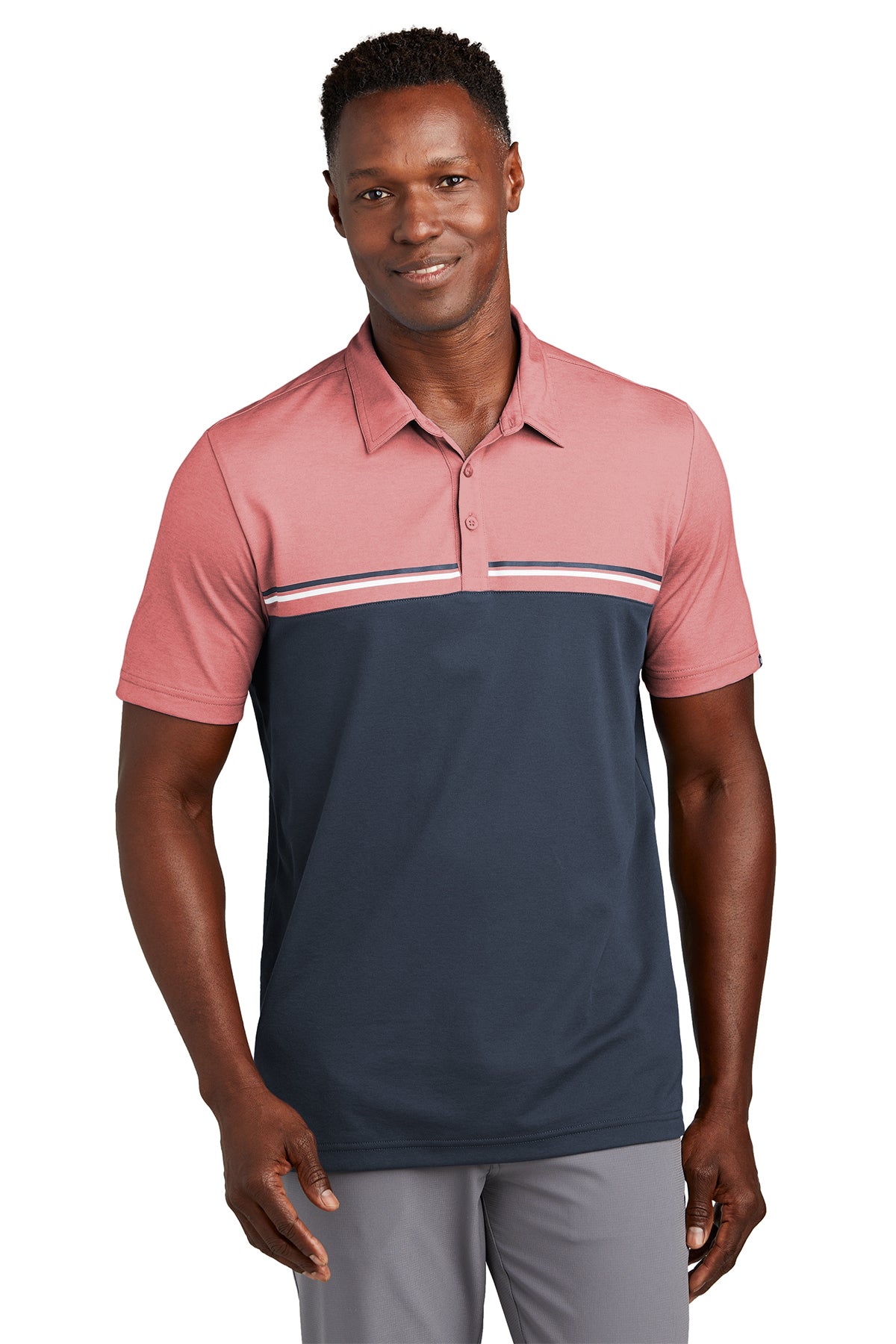 TravisMathew Sunset Blocked Polo