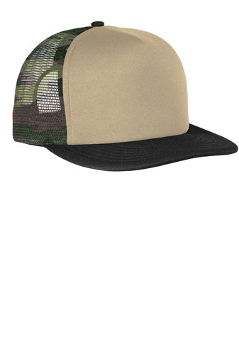 New Era Standard Fit Flat Bill Snapback Cap - NE4020