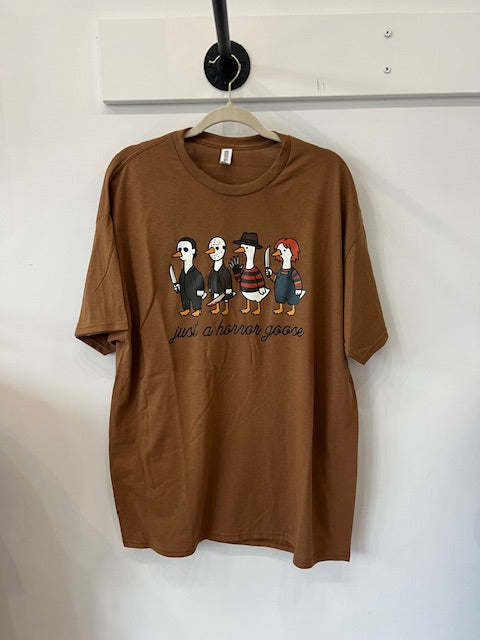 "Just a Horror Goose" Tee
