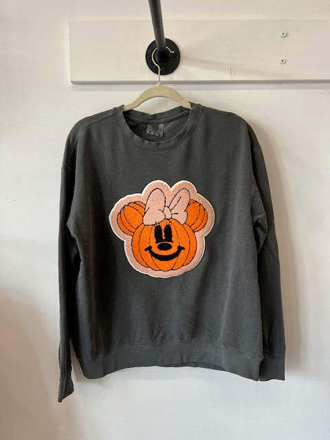 Minnie Mouse Pumpkin Crewneck