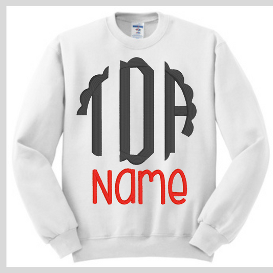 Embroidered Crewneck Sweatshirt - PC78