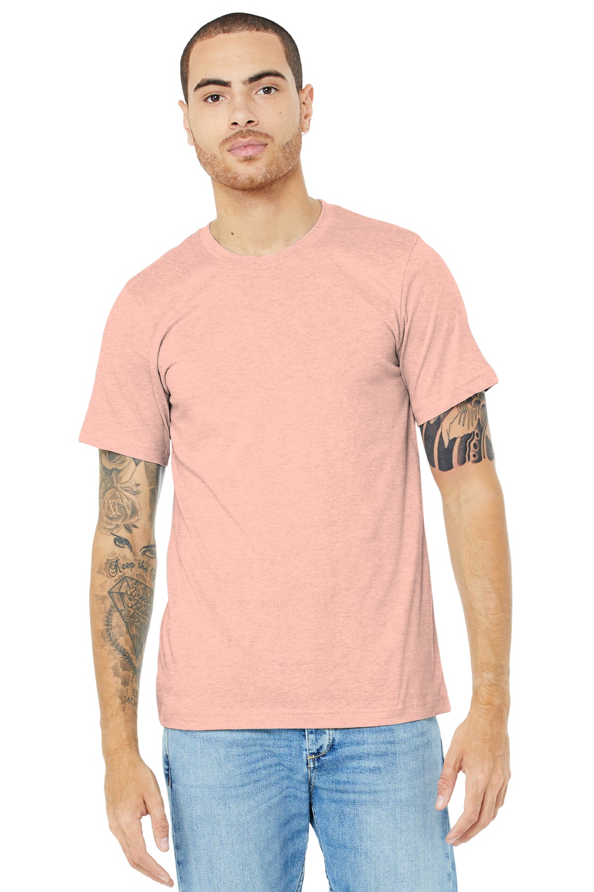 BELLA+CANVAS ® Unisex Heather CVC Short Sleeve Tee