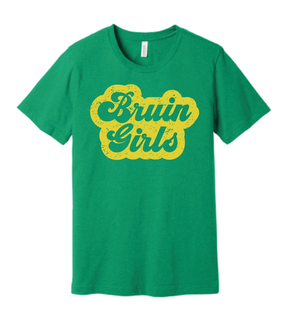 Bruin Girl Groovy Short Sleeve Shirt