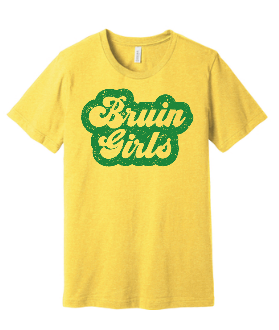 Bruin Girl Groovy Short Sleeve Shirt