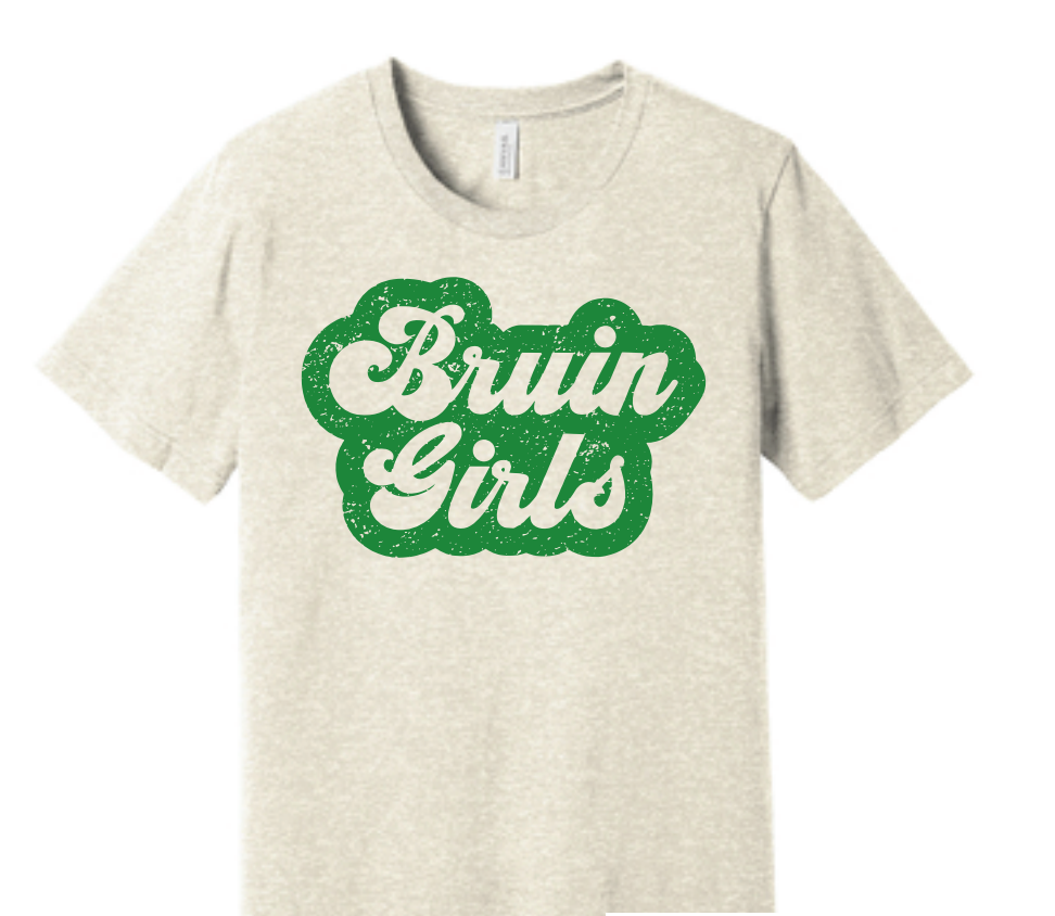 Bruin Girl Groovy Short Sleeve Shirt