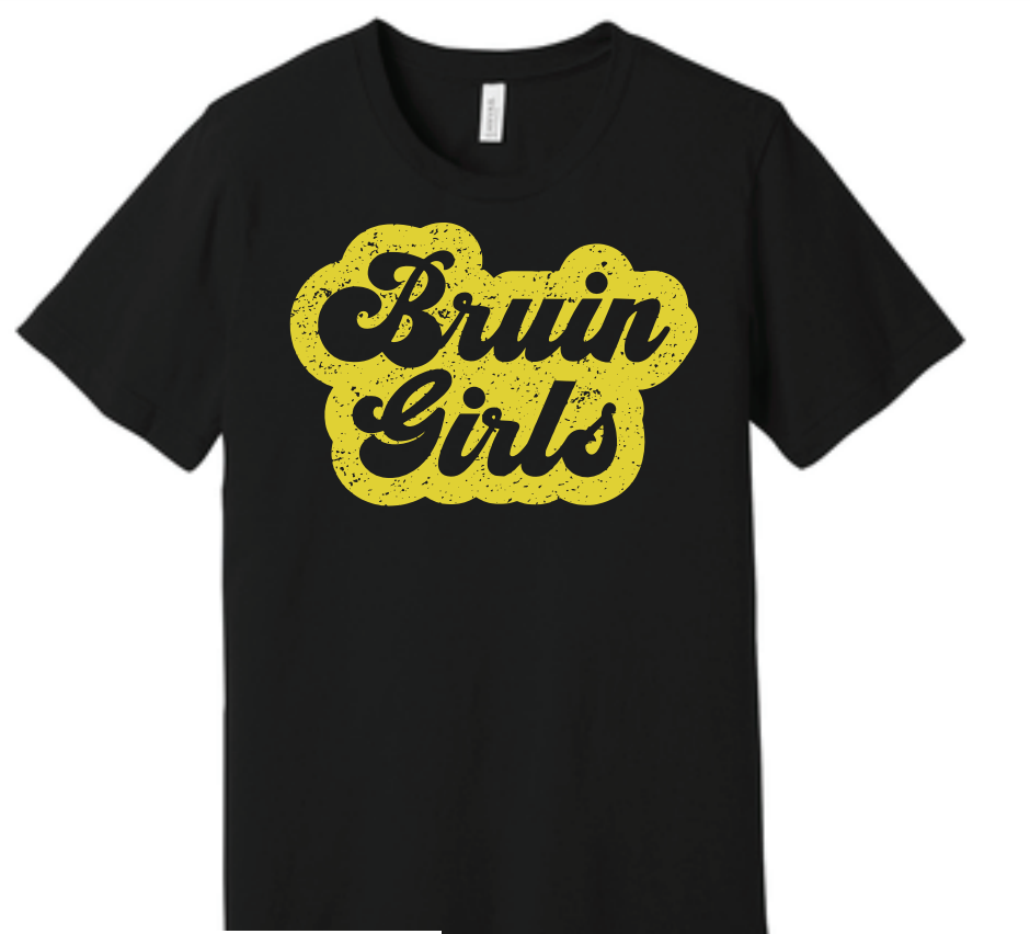 Bruin Girl Groovy Short Sleeve Shirt