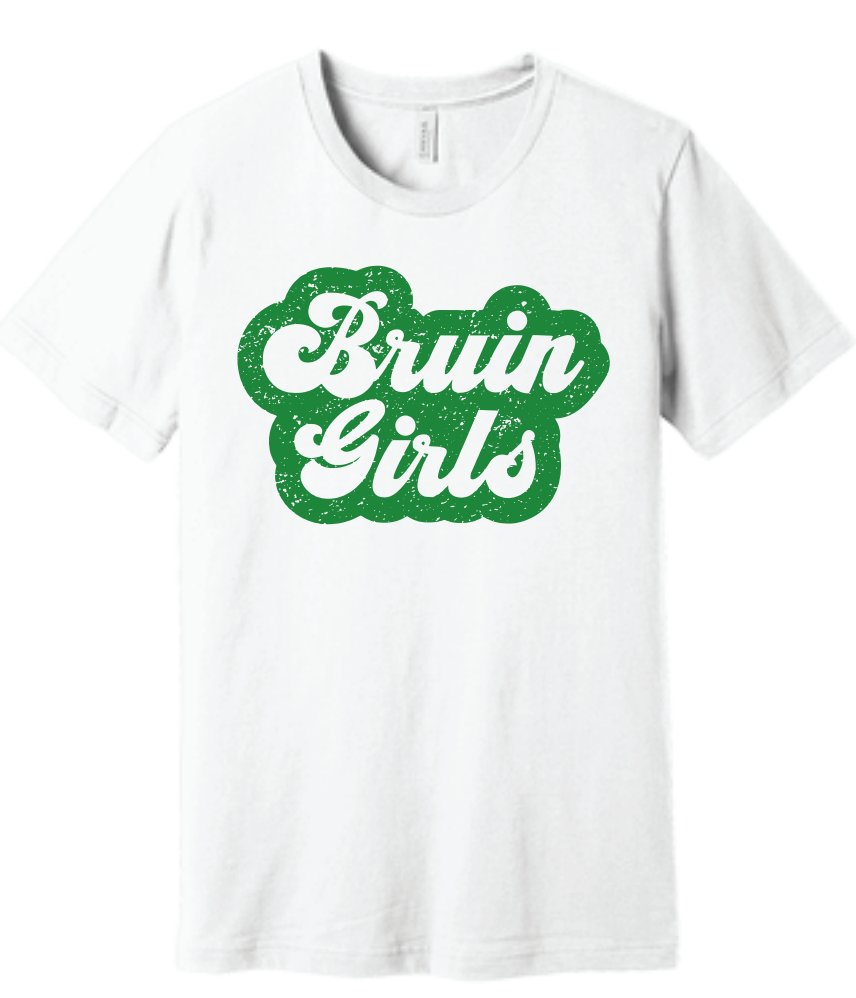 Bruin Girl Groovy Short Sleeve Shirt