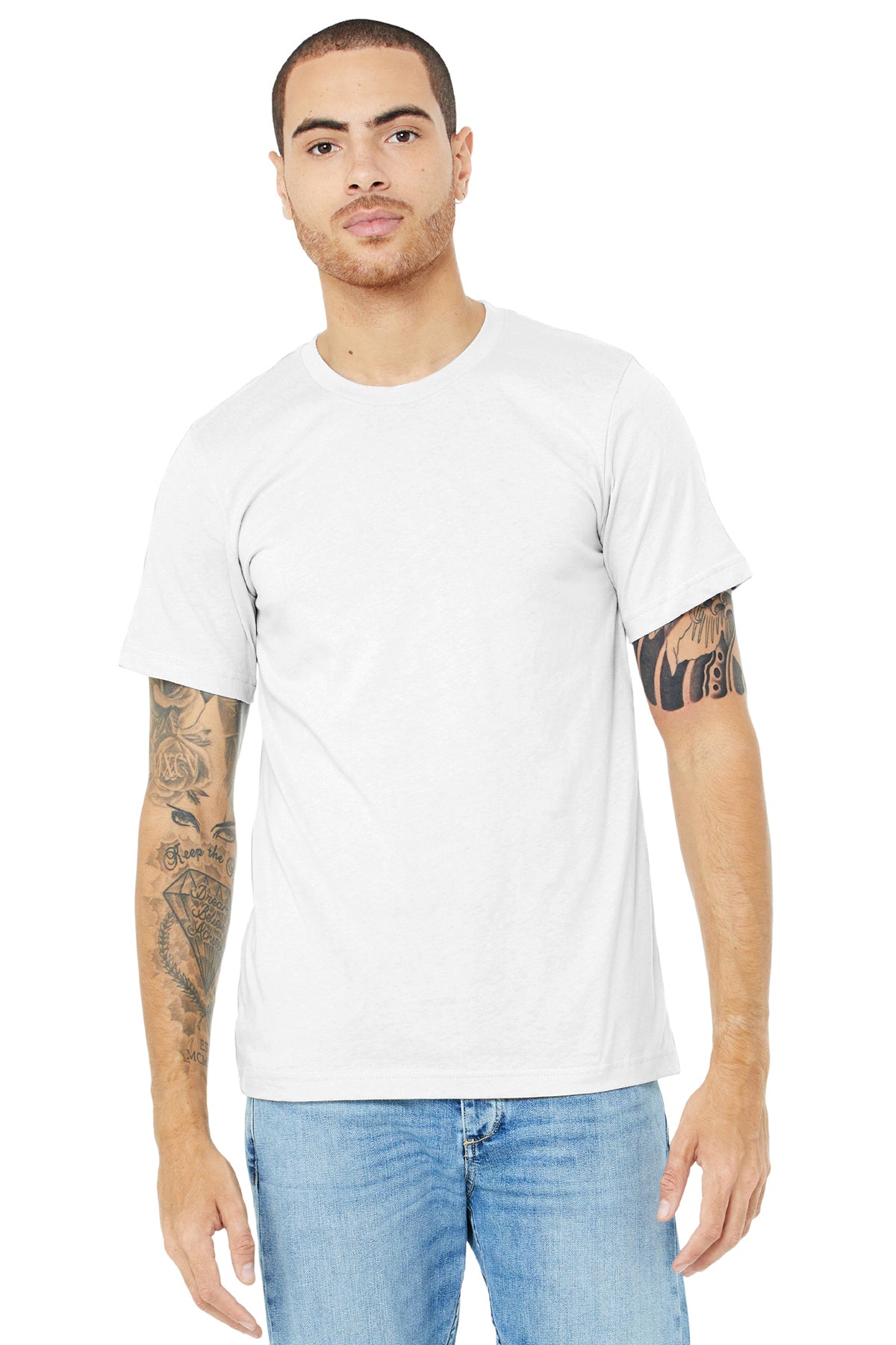 BELLA+CANVAS ® Unisex Heather CVC Short Sleeve Tee