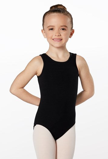 Kids Cotton Rhinestone Leotard