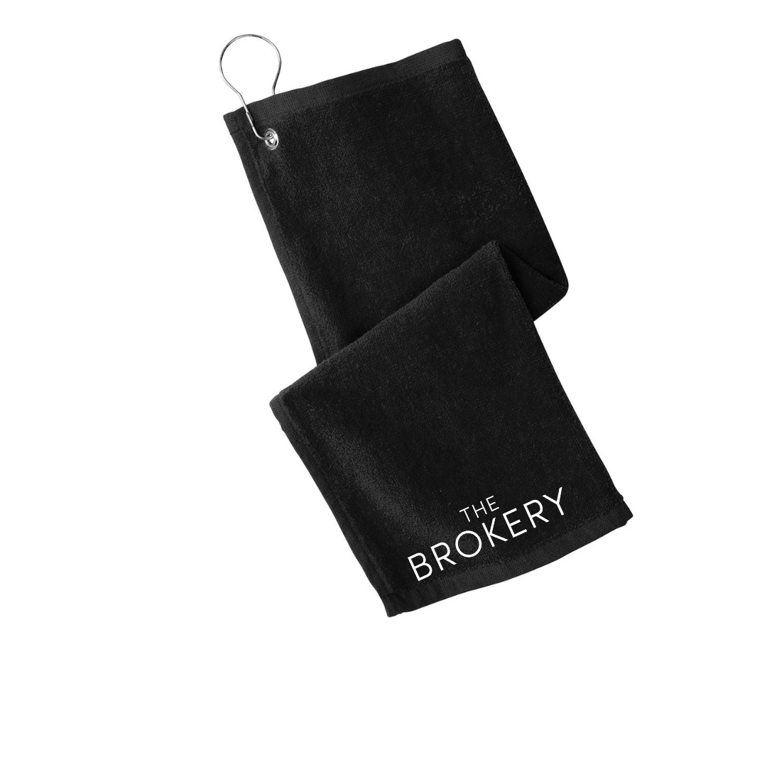 Grommeted Tri-Fold Golf Towel