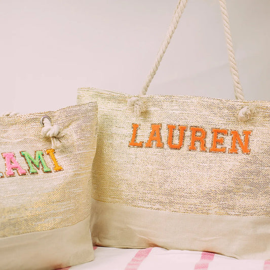 Canvas Beach Bag