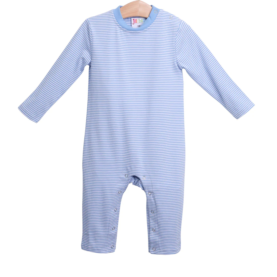 James Blue Stripe Romper