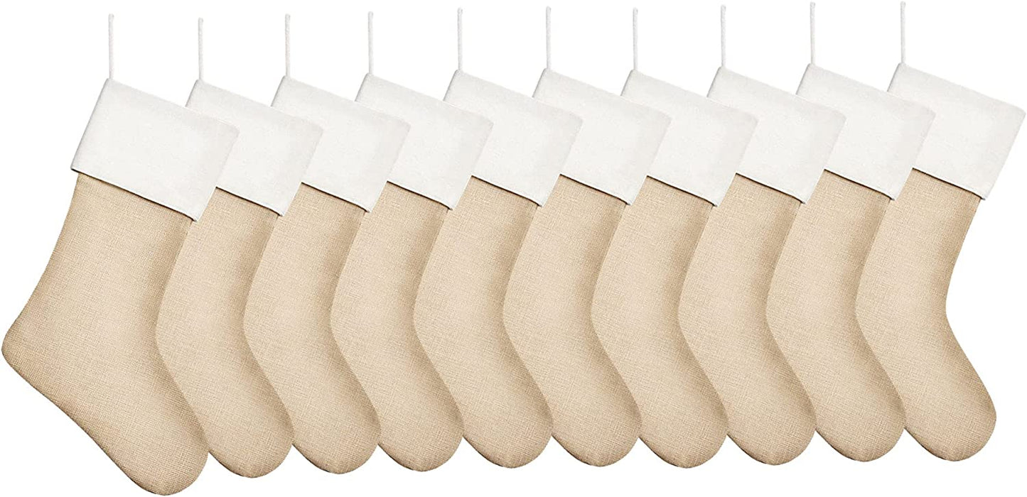 Burlap Stockings